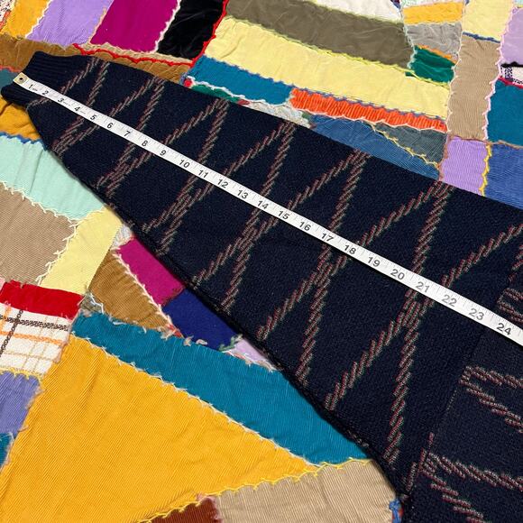 Sutter and Grante Zig Zag Striped Faded Black Sweater XL - Picture 7 of 7